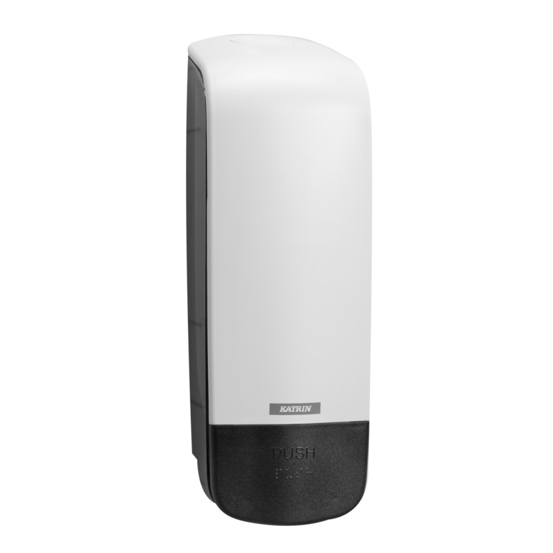 SEIFENSPENDER SYSTEM 1000ml weiß, 291 x 100 x 130mm, Kunststoff